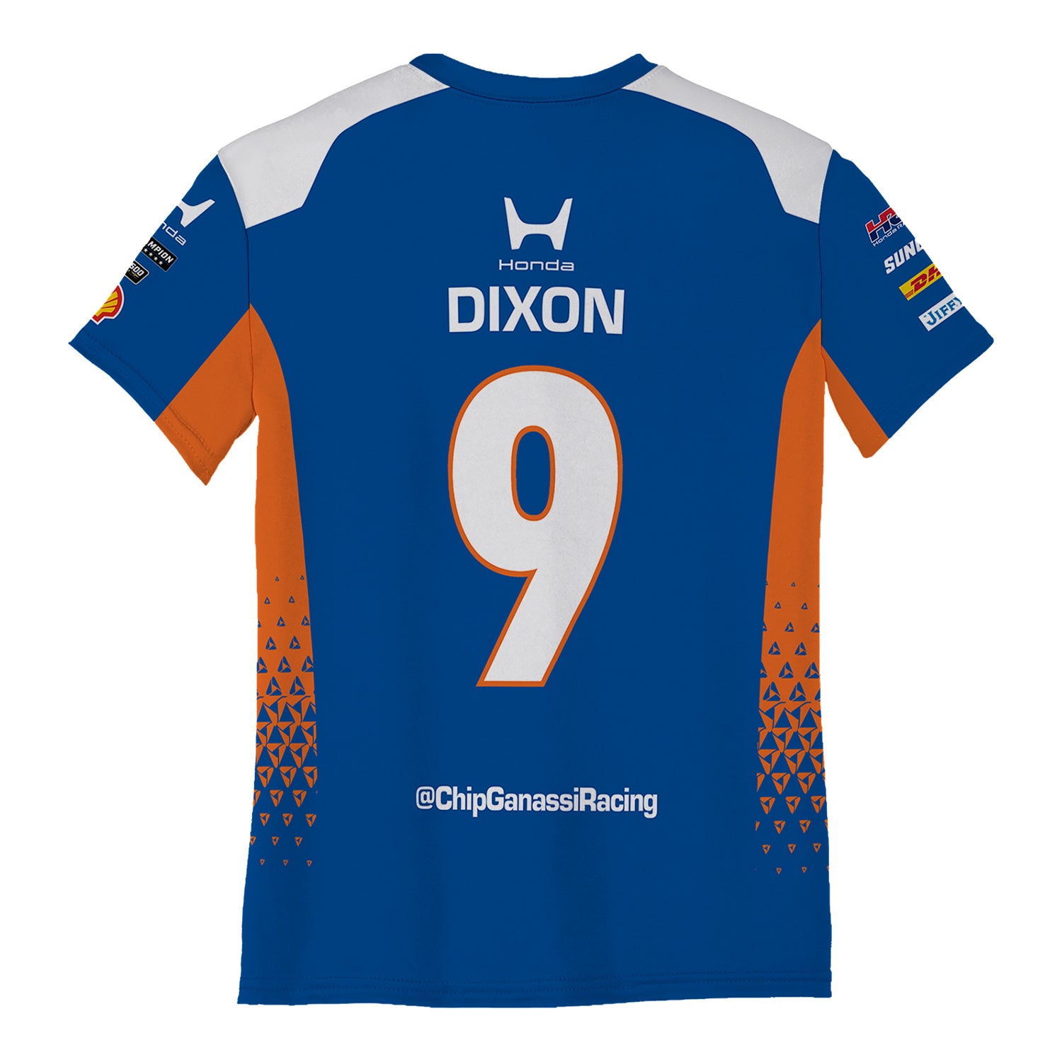 2026 Youth Scott Dixon PNC Jersey In Blue - Back View