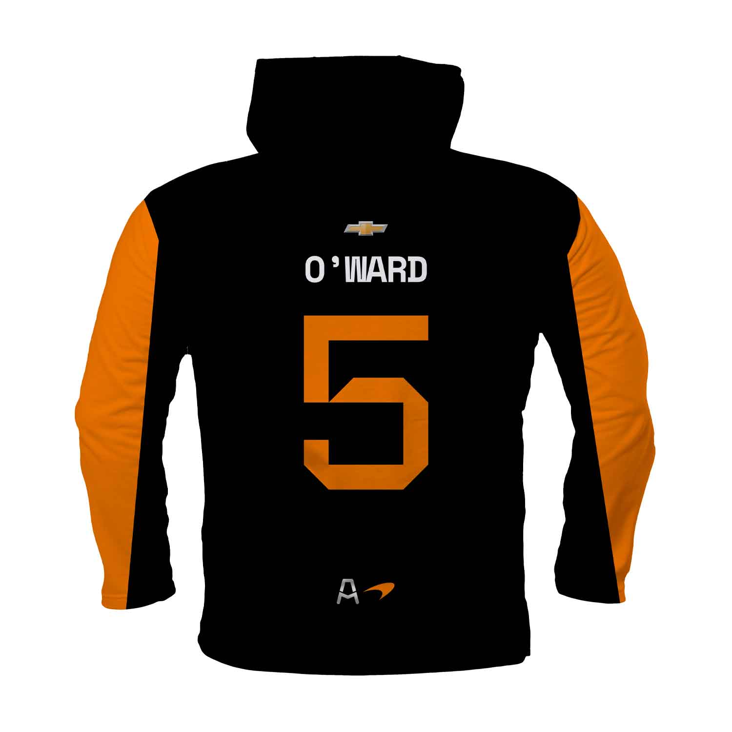 2025 Pato O'Ward Uniform Performance Long Sleeve Tee - Back View