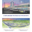 Goodnight Racetrack – A Magical Bedtime Story for Indy 500 Fans! - A Trip around the track as the sun sets - page spread