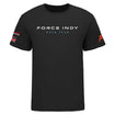 2022 Force Indy Racing 99 Shirt in Black - Front View
