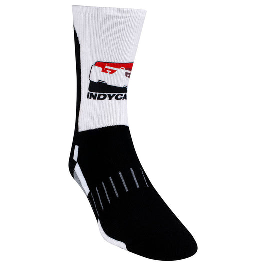 IndyCar Youth Phenom Sock in White - Front View