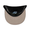 2022 Conor Daly Bitnile Flat Bill Snap Back in Gray - Underneath View