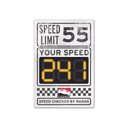 INDYCAR Speed Limit Decal