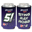 2023 Sting Ray Robb Can Cooler in purple and green, front view