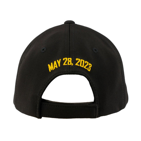 2023 Indianapolis 500 Chrome Weld Hat in Black - Back View
