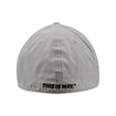 2023 Indianapolis 500 Chrome Hat S/M in grey, back view
