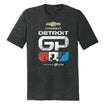 2023 Detroit Grand Prix Event T-shirt in Black Frost - Front View