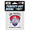 2022 Big Machine Music City Grand Prix Decal - Front View