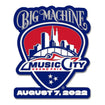 2022 Big Machine Music City Grand Prix Hatpin- Front View
