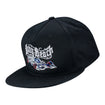 INDYCAR X Long Beach Clothing Co. 2023 Hat in black, front view