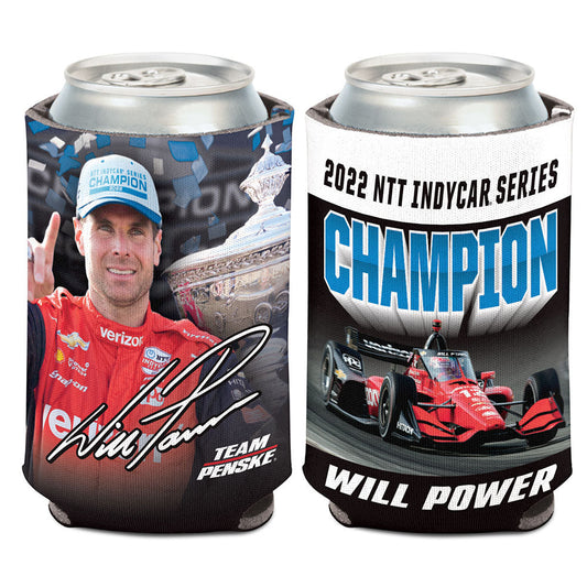 2022 NTT INDYCAR SERIES Champion Can Cooler - Front View