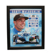 Products Chase Mclaughlin Rookie of the Year Framed and Autographed in Black- Front View