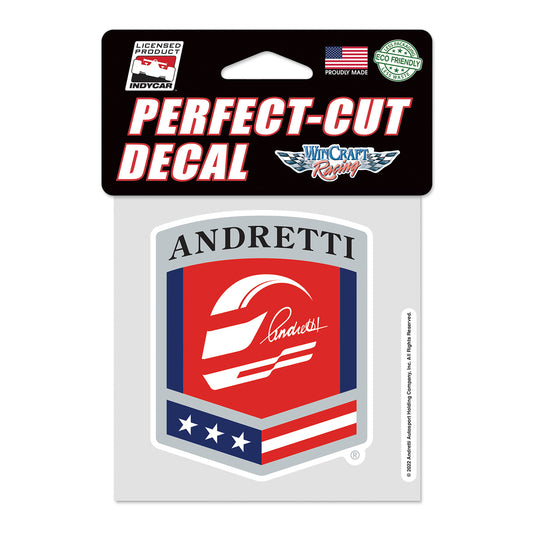 Products 2022 Andretti Decal in Blue- Front View