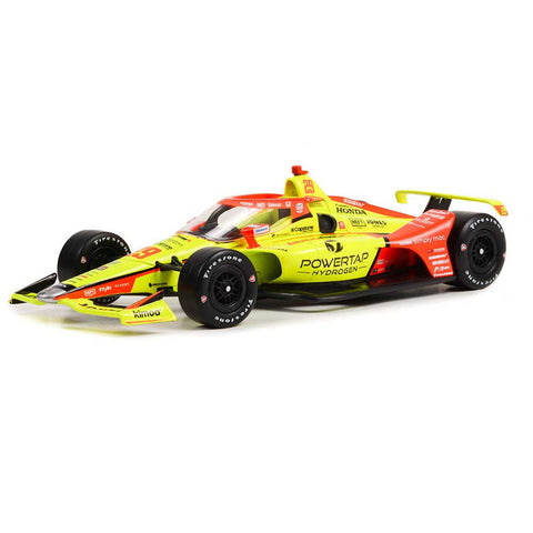 2022 Devlin DeFrancesco 1:18 Die-Cast in Yellow and Red - Left Side View