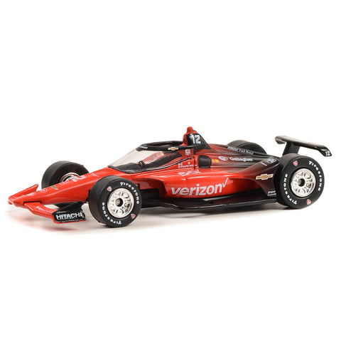 2023 Will Power 1:64 Diecast in red and black, front view