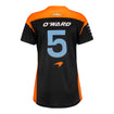 2022 Ladies Pato O'ward Jersey in Black- Back View