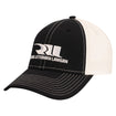 2022 Rahal Letterman Lanigan Racing Hat in White and Black - Front View