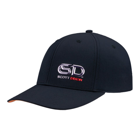 2023 Dixon Personal Logo Hat in black, front view