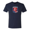 Andretti Autosport Triblend T-Shirt in Navy - Front View