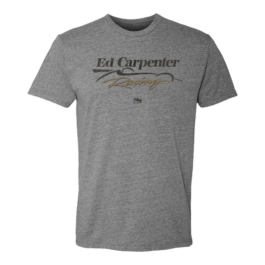 Products Ed Carpenter Racing T-shirt in Grey- Front View