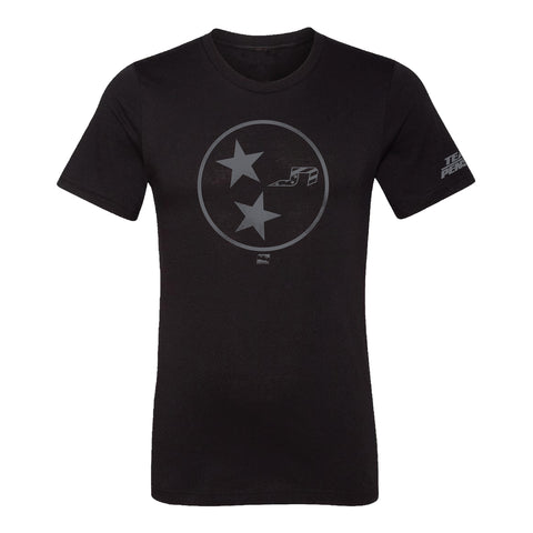 Products Newgarden Stars T-shirt in Black- Front View