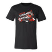 2022 Christian Lundgaard Car T-shirt in Black Heather - Front View