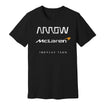 2023 Arrow McLaren Team Shirt in black, front view