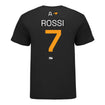 2023 Alexander Rossi Arrow Uniform Shirt in black, back view