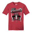 2023 Josef Newgarden Car Graphic Shirt in red, front view