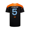 2022 Youth Pato O'ward Jersey in Black- Back View