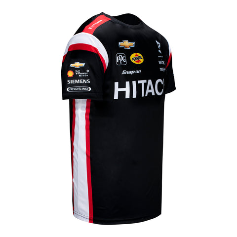 2023 Josef Newgarden Jersey in black, side view