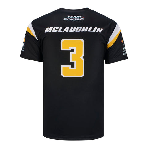 2023 McLaughlin Men's Jersey in black, back view