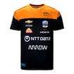 2023 Rosenqvist Men's Jersey in black and orange, front view