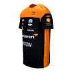 2023 Rossi Men's Jersey in black and orange, side view