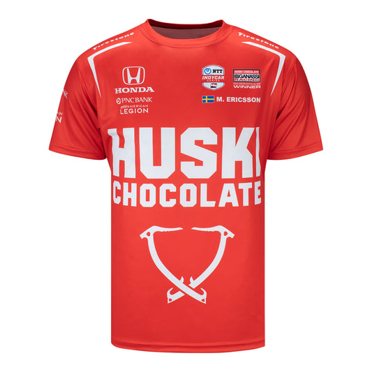 2023 Marcus Ericsson Men's Jersey in red, front view