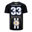 2023 Ed Carpenter Men's Jersey in black, back view