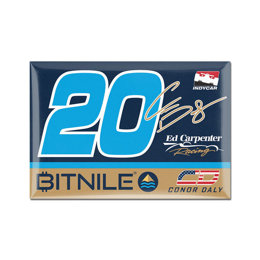 2022 Conor Daly Magnet in Blue- Front View