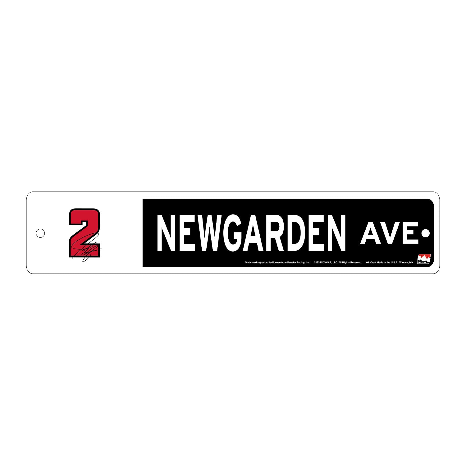 2023 Newgarden Street Sign