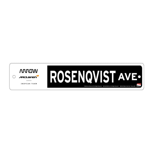 2023 Rosenqvist Street Sign