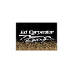 Ed Carpenter Racing Magnet in red, front view