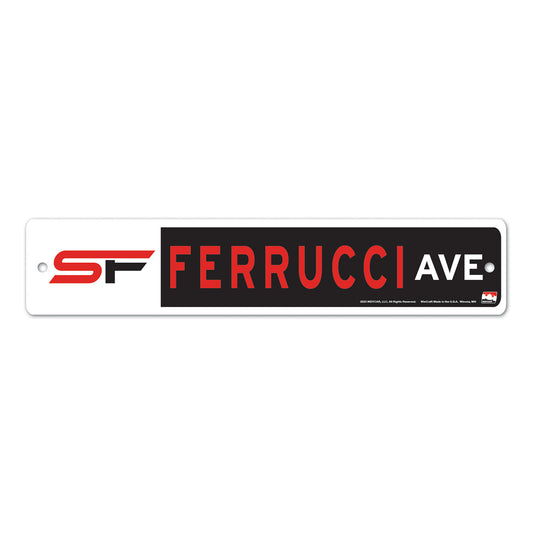 2023 Santino Ferrucci Street Sign