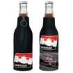 INDYCAR Bottle Cooler in black and red, front and back view