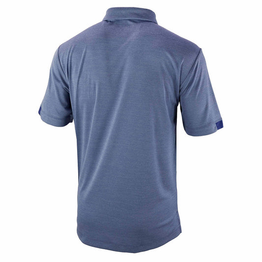INDYCAR Columbia Total Control Polo in Blue - Back View