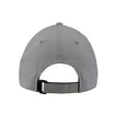 INDYCAR Clear Rubber Patch Performance Hat in Grey - Back View