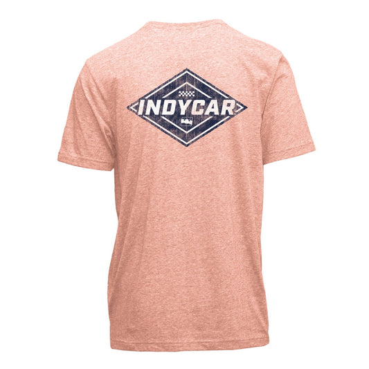 INDYCAR Men's Mariner T-shirt in clay, back view