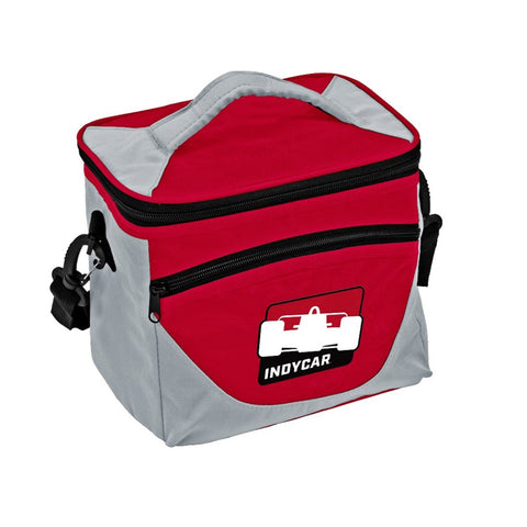 IndyCar Halftime Cooler in red and grey, front view