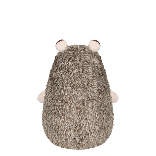 INDYCAR Plush Hedgehog in brown, back view