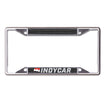 IndyCar License Plate Frame in black, front view