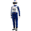 Graham Rahal 1:18 Figurine in blue and white, front view