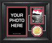 "DROPSHIP" INDYCAR "Fan Memories" Bronze Coin Desktop Photo Mint in Black - Front View